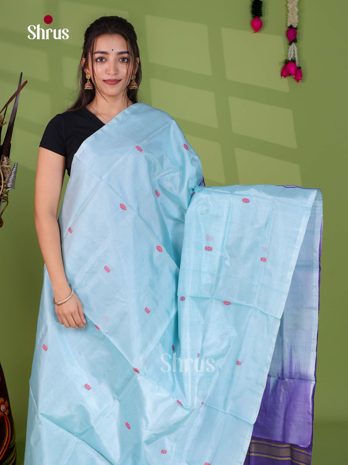 Banana Pith Saree - EH29039