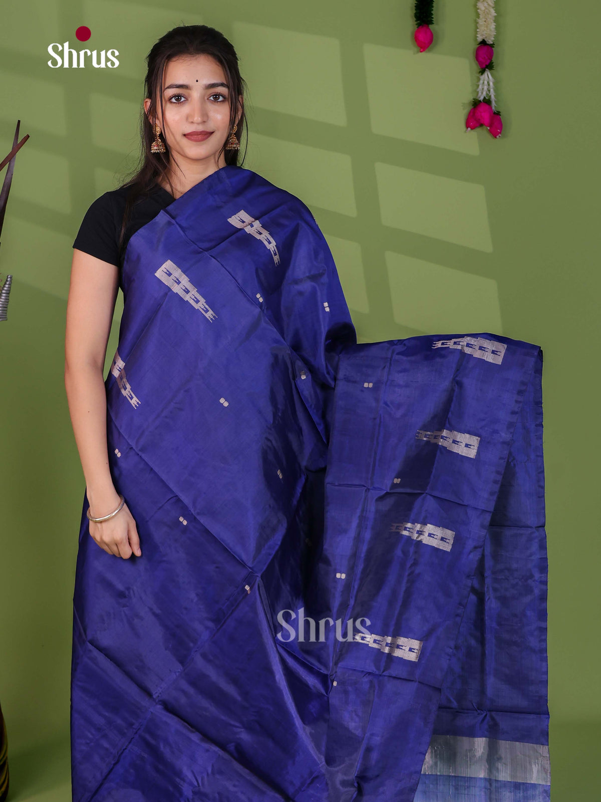 Banana Pith Saree - EH29057