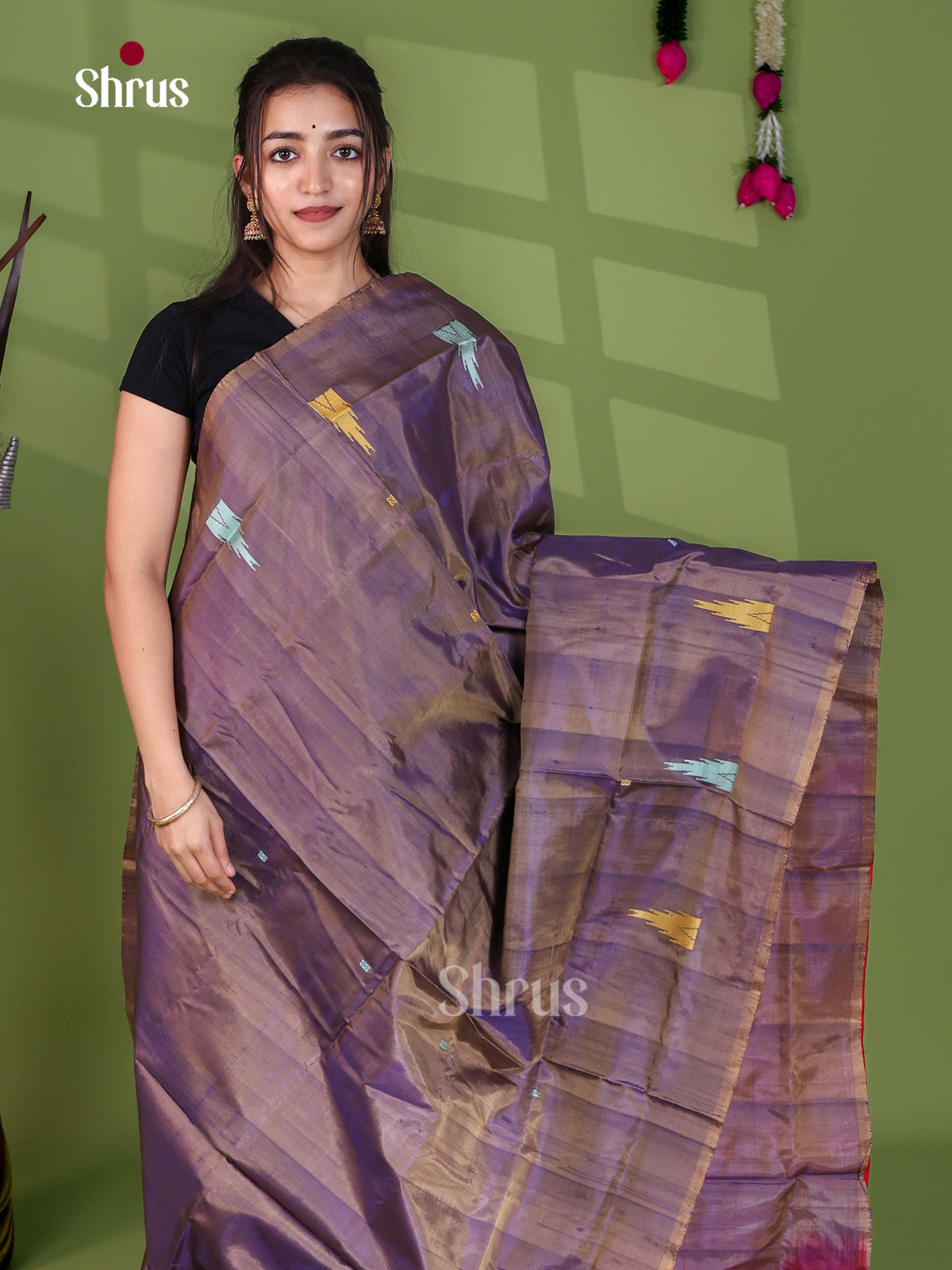 Banana Pith Saree - EH29062