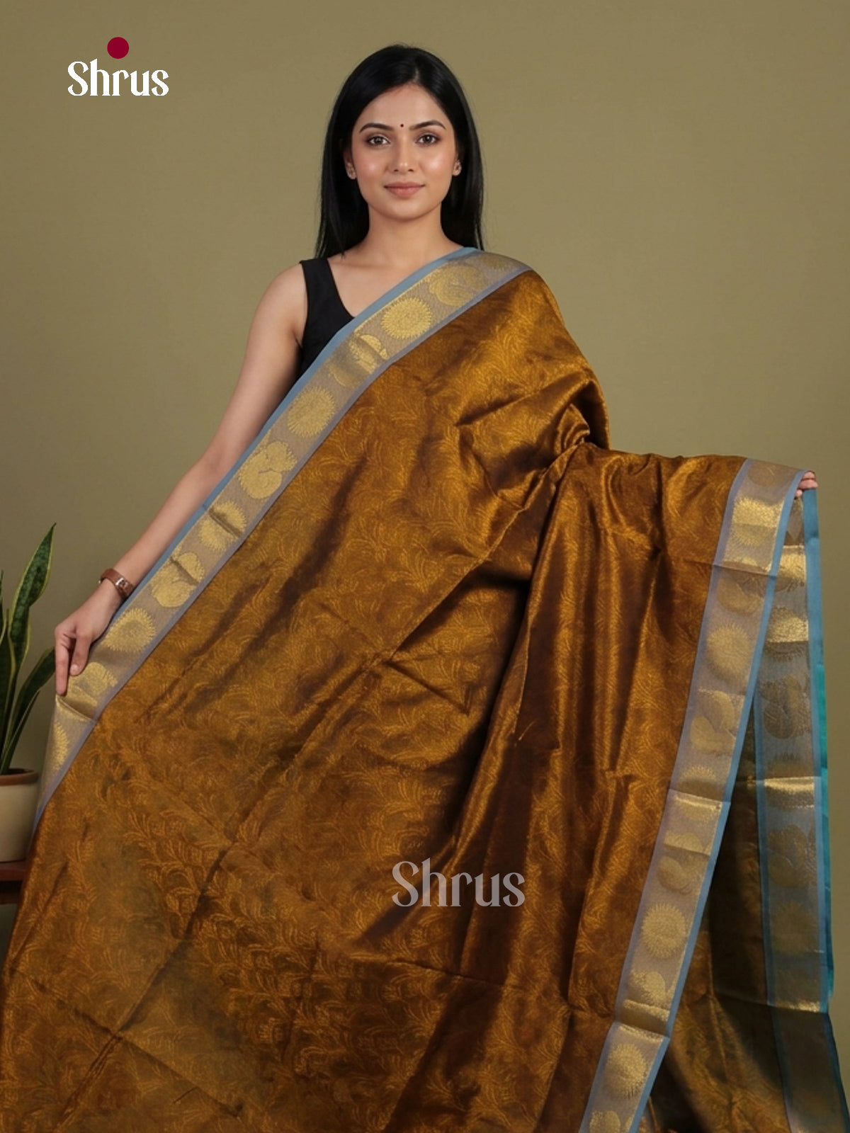 Silk Cotton Saree - EI01015