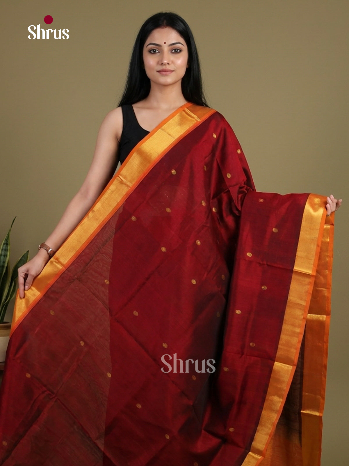 Silk Cotton Saree - EI01063