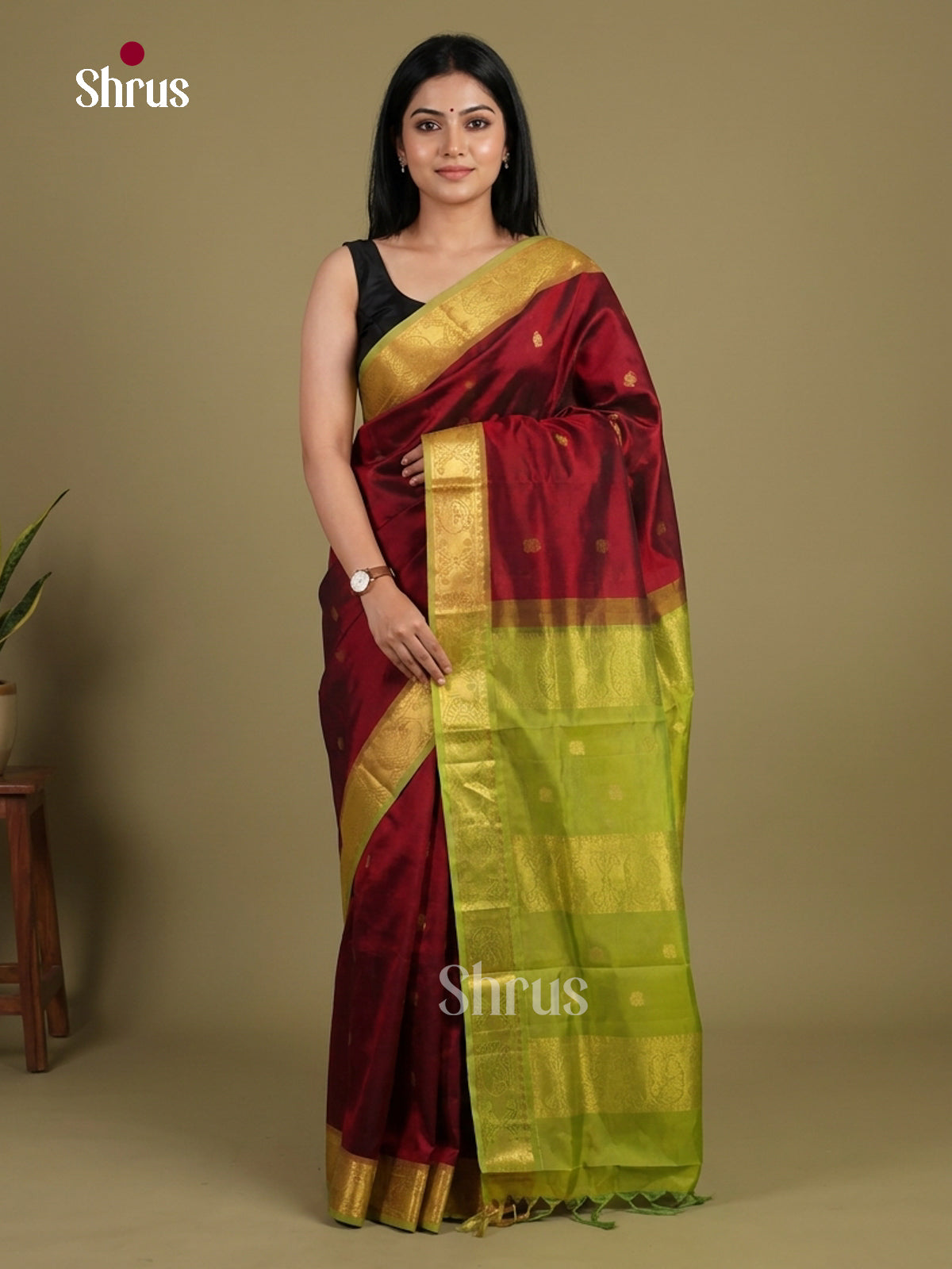 Silk Cotton Saree - EI01074