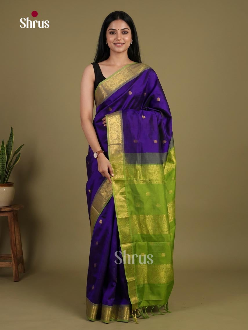 Silk Cotton Saree - EI01080