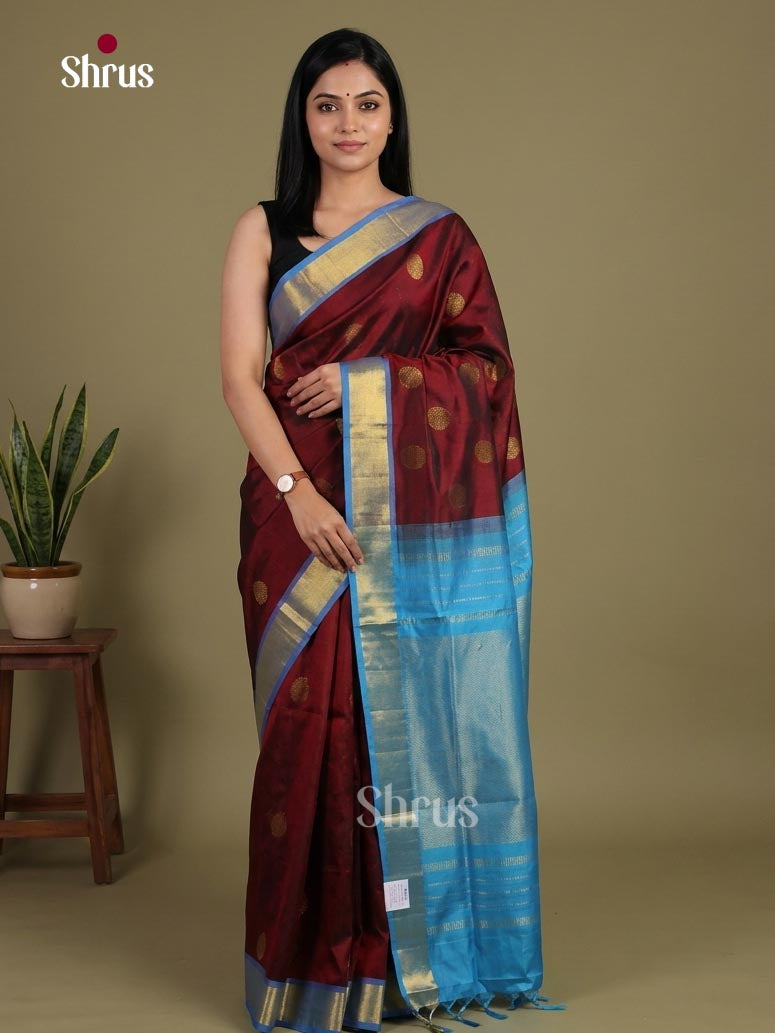 Silk Cotton Saree - EI01092