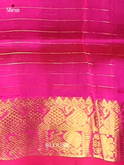 Silk Cotton Saree - EI01103