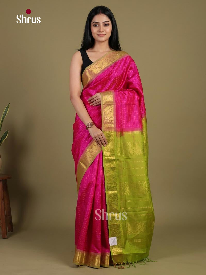 Silk Cotton Saree - EI01110