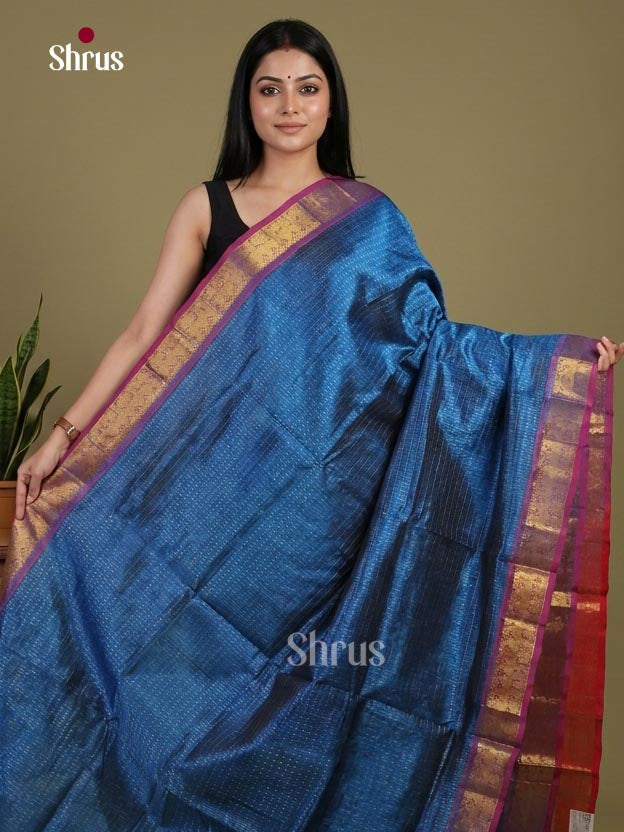 Silk Cotton Saree - EI01112