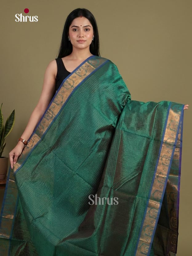 Silk Cotton Saree - EI01113
