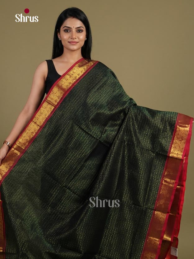 Silk Cotton Saree - EI01114