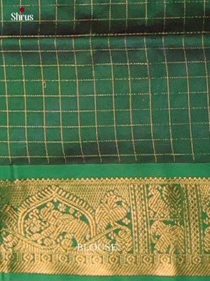 Silk Cotton Saree - EI01132