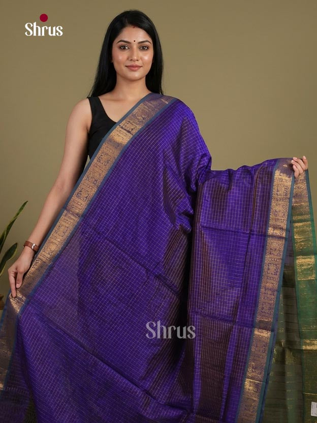 Silk Cotton Saree - EI01140
