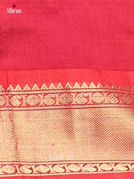 Silk Cotton Saree - EI01151