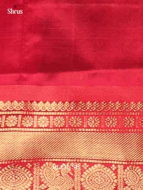 Silk Cotton Saree - EI01152