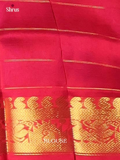 Silk Cotton Saree - EI01159