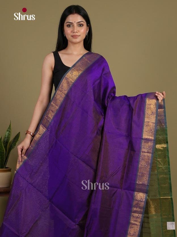 Silk Cotton Saree - EI01165
