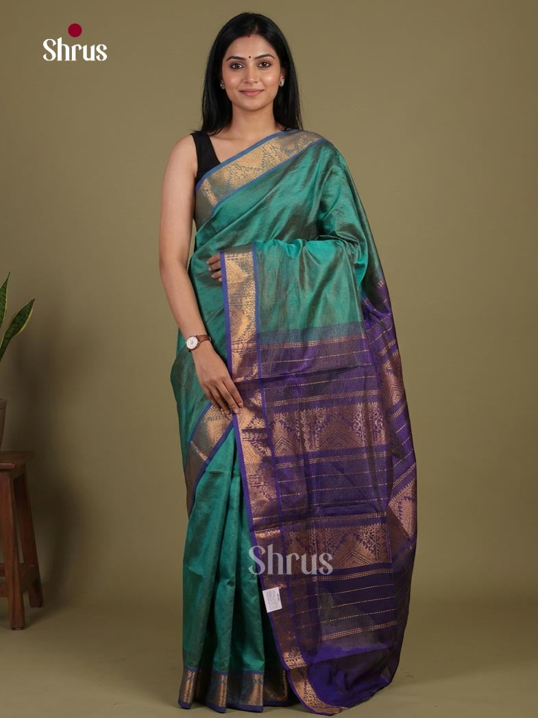 Silk Cotton Saree - EI01170