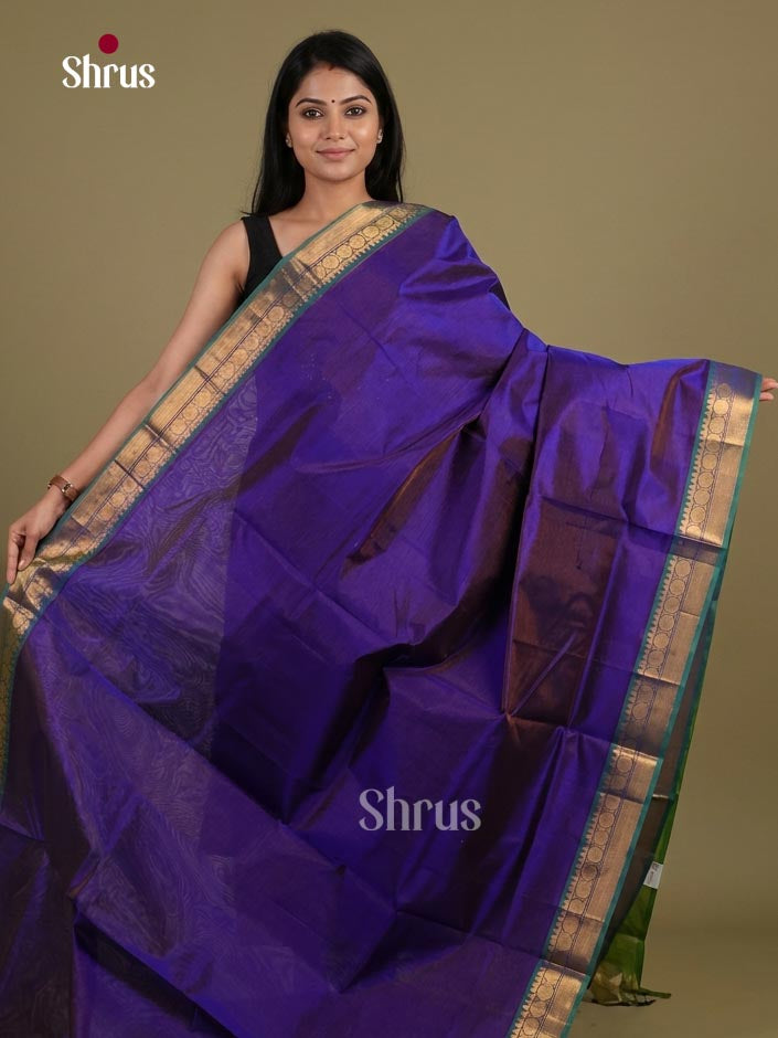 Silk Cotton Saree - EI01175