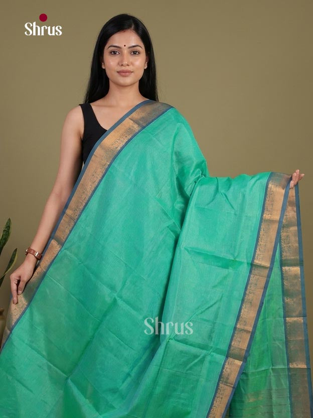 Silk Cotton Saree - EI01176