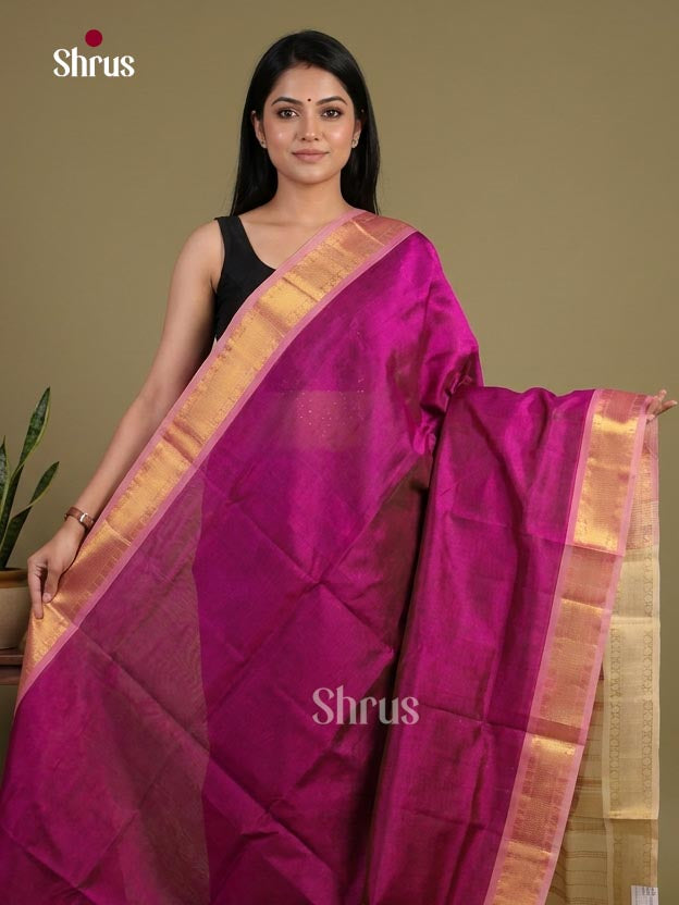 Silk Cotton Saree - EI01213
