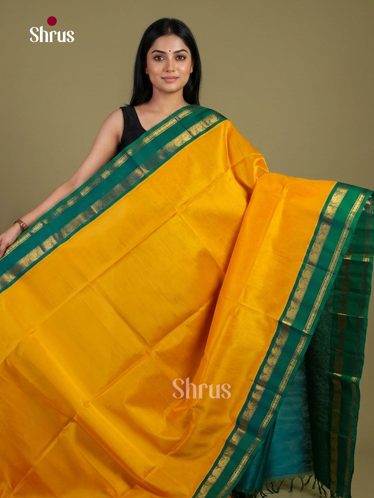 Silk Cotton Saree - EI01218