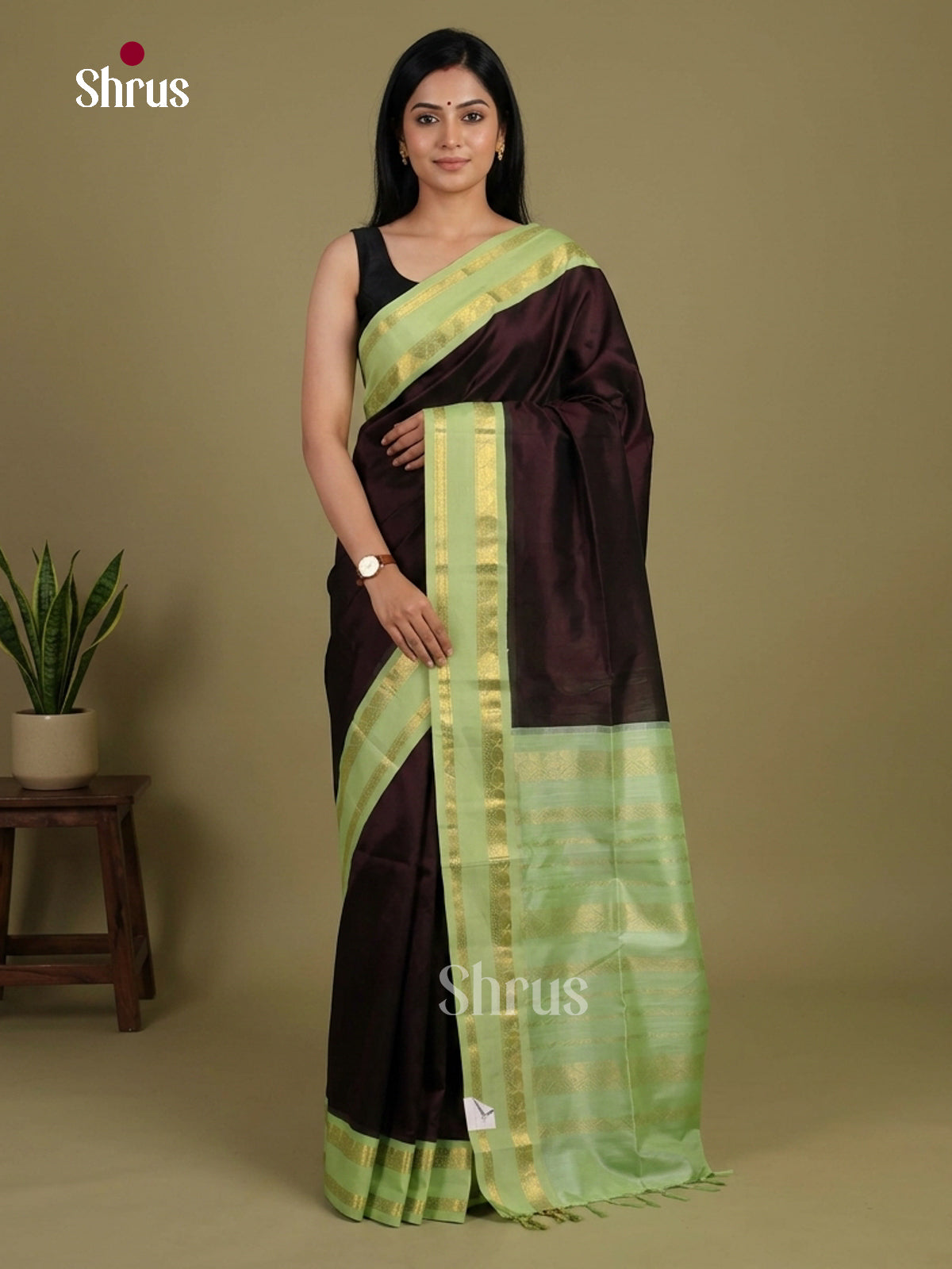 Silk Cotton Saree - EI01221
