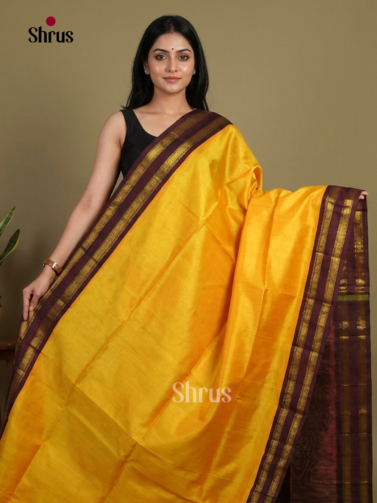 Silk Cotton Saree - EI01229