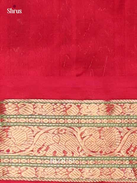 Silk Cotton Saree - EI01244