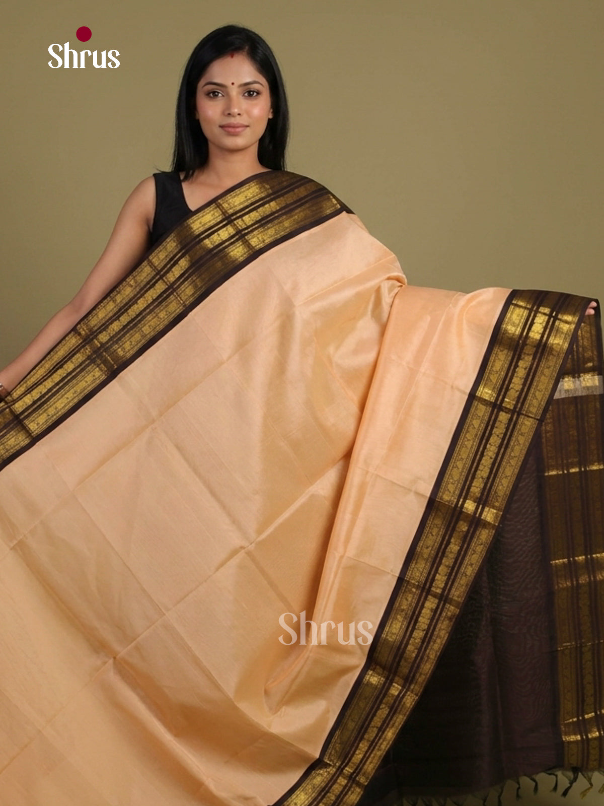 Silk Cotton Saree - EI01280