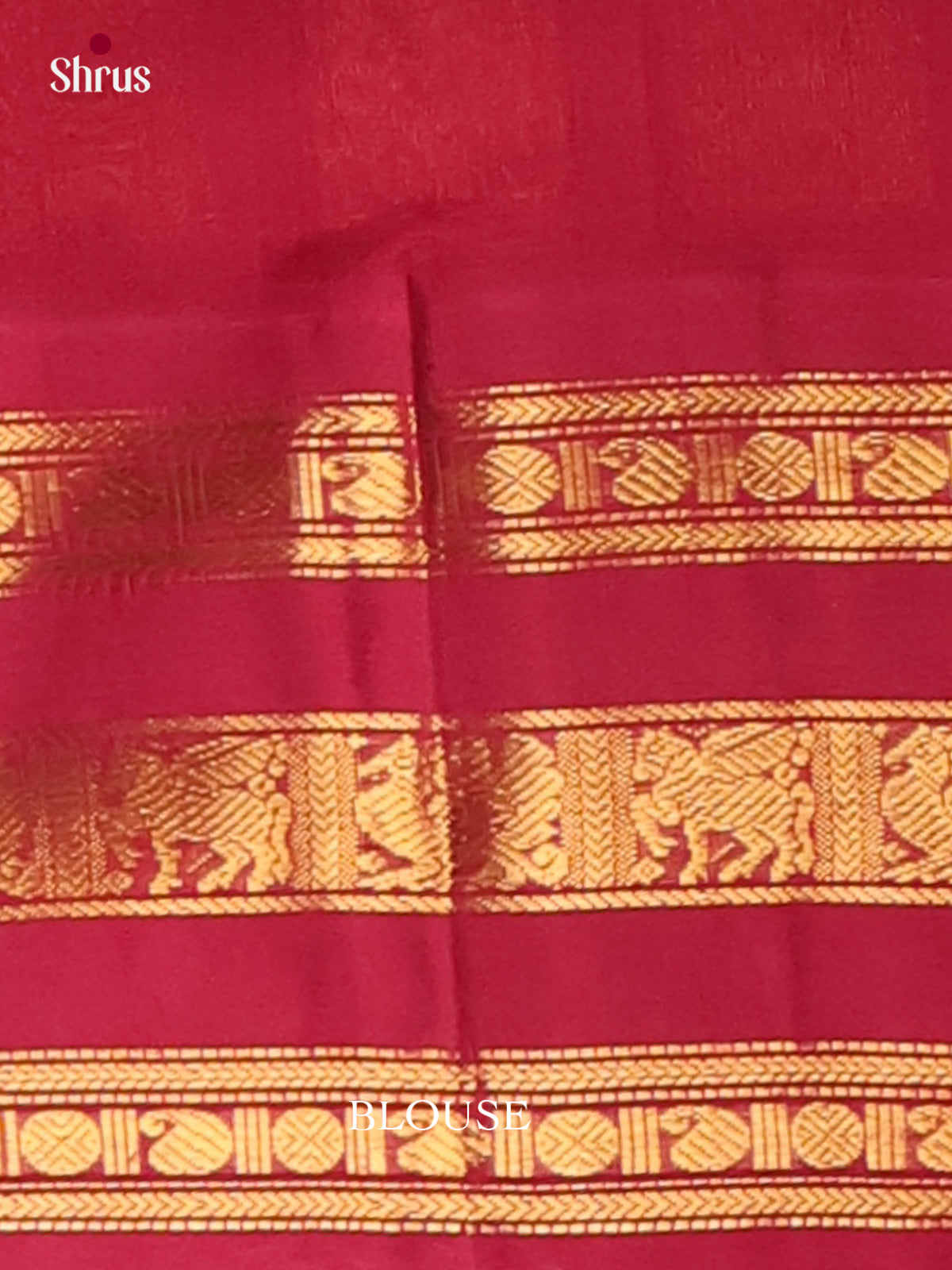 Pretty Lavender & maroon Silk Cotton Saree with gold zari buttas & korvai zari Border