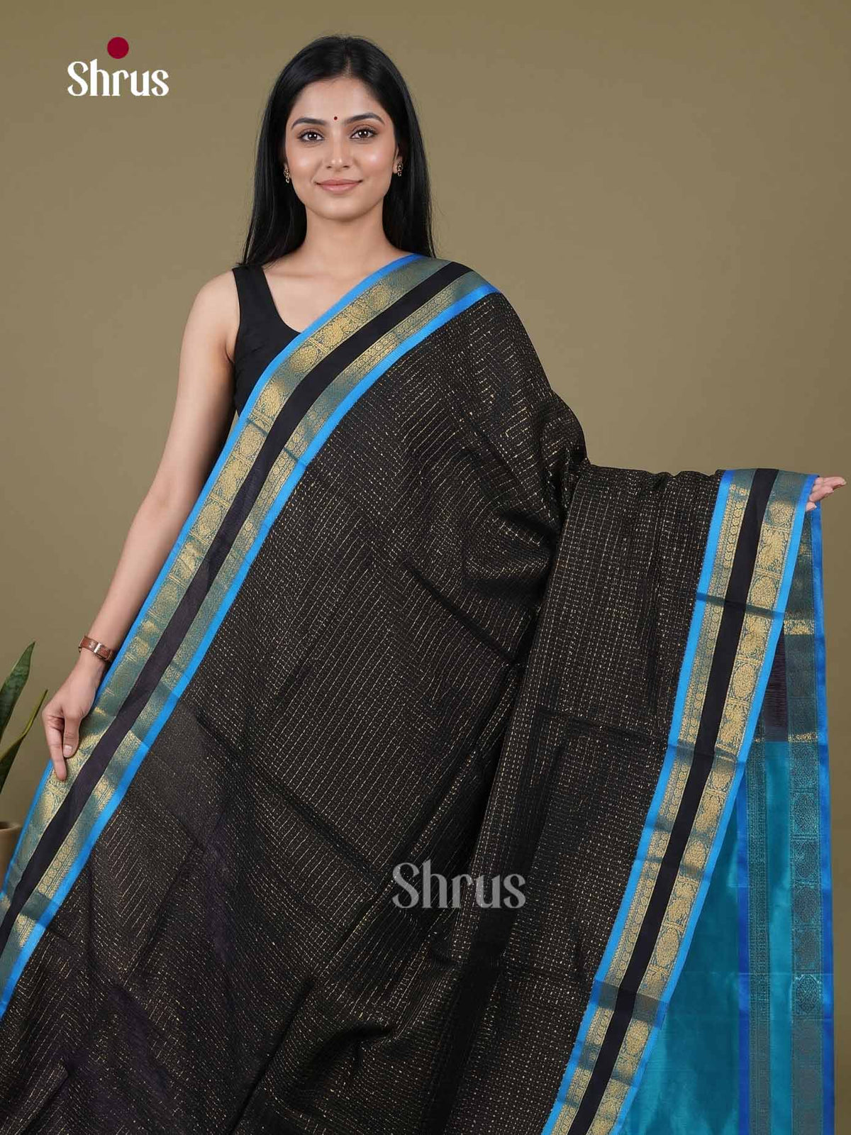 Silk Cotton Saree - EI01320