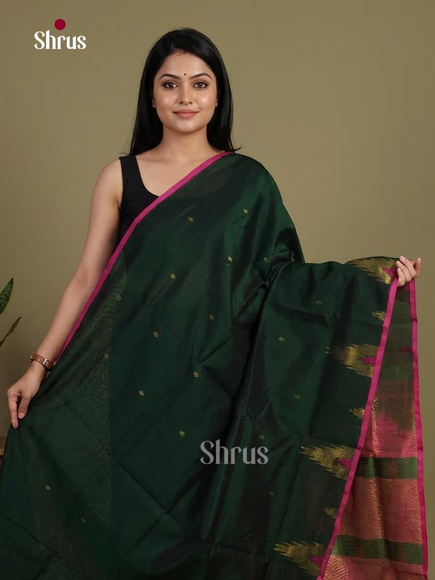 Silk Cotton Saree - EI01334