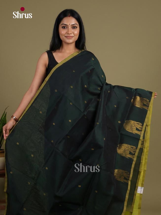 Silk Cotton Saree - EI01336