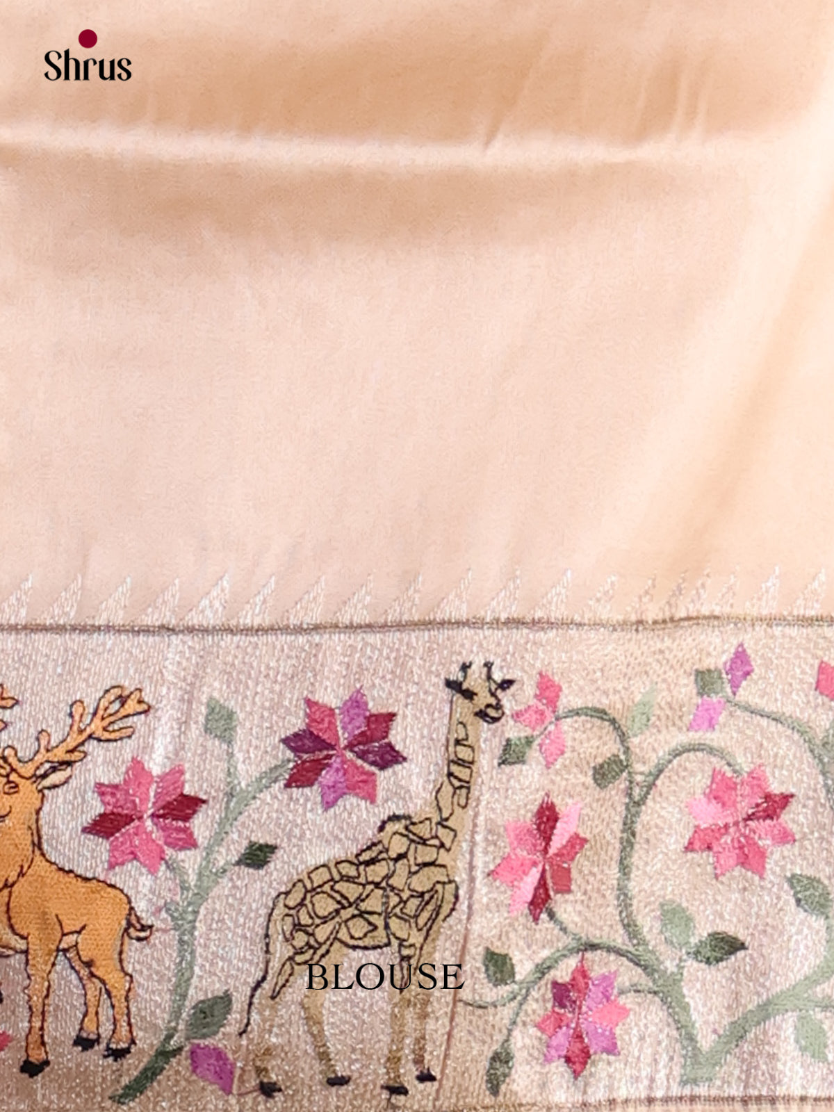 Tissue Embroidery Saree - EI01552