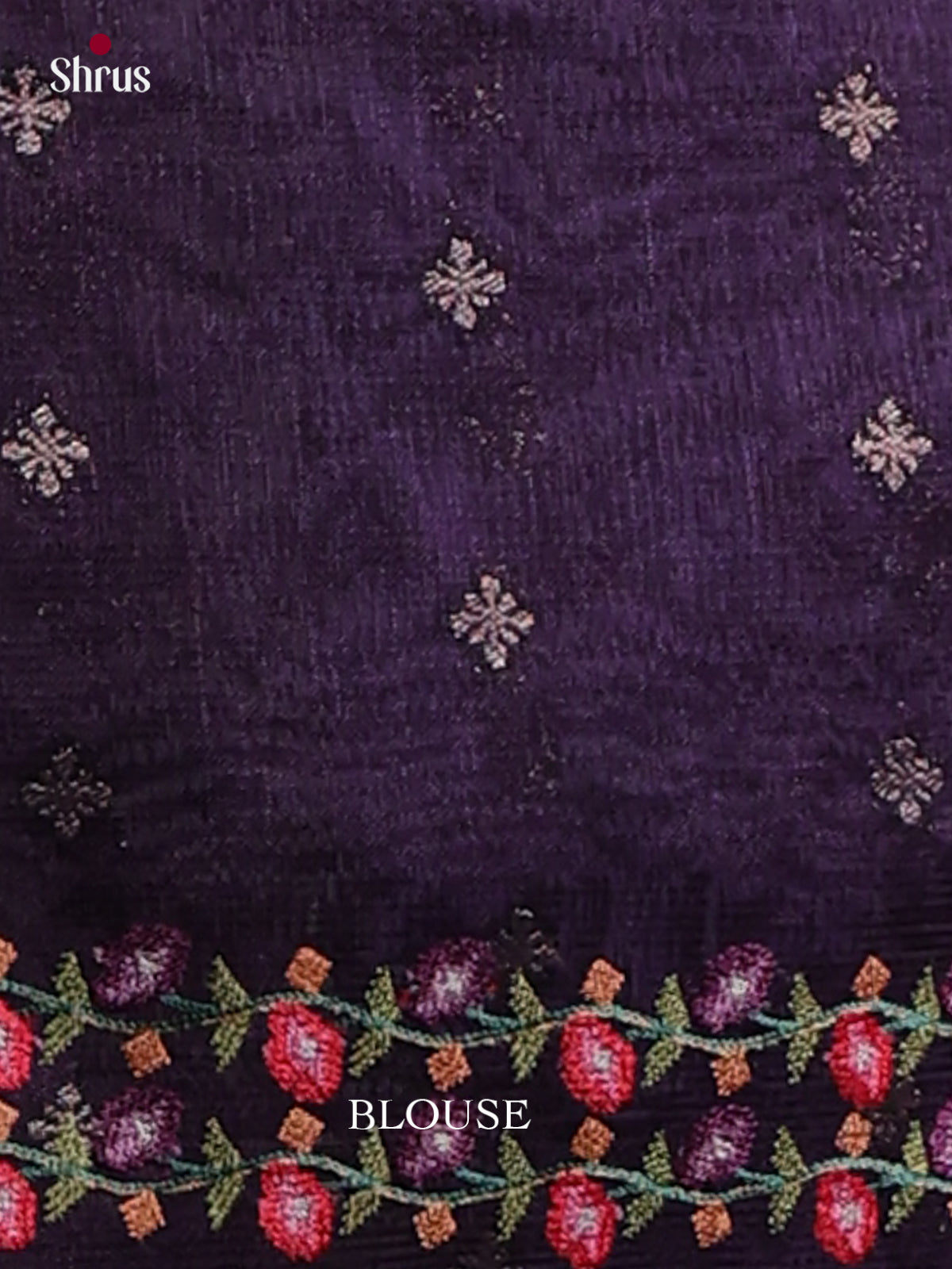 Tussar Embroidery Saree - EI02044