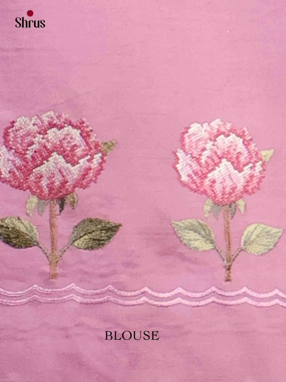 Tussar Embroidery Saree - EI02075