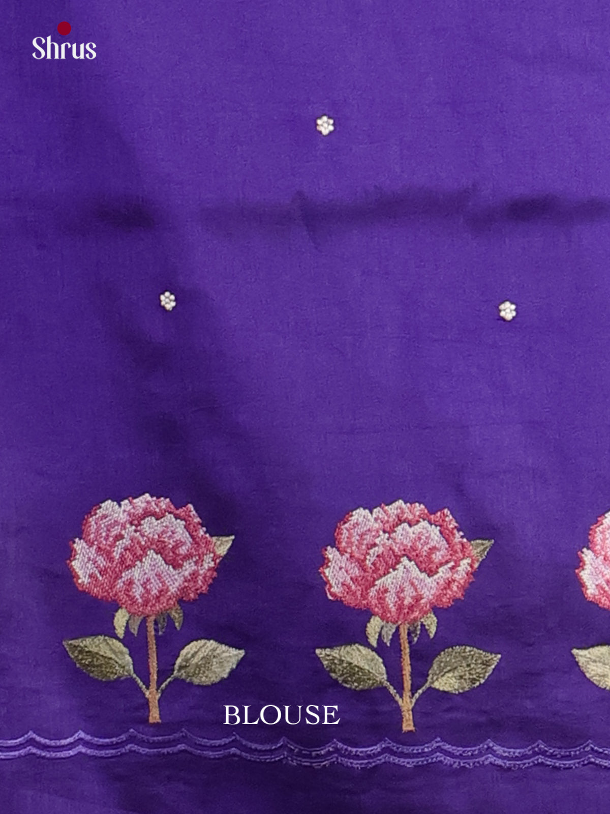 Tussar Embroidery Saree - EI02079