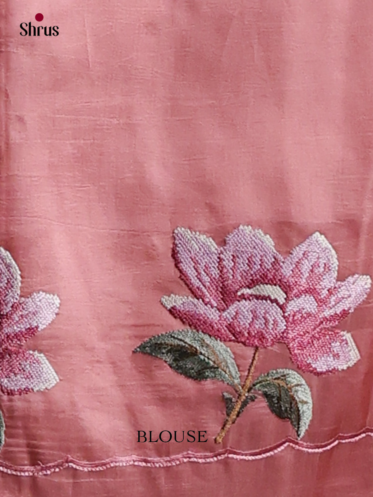 Tussar Embroidery Saree - EI02089