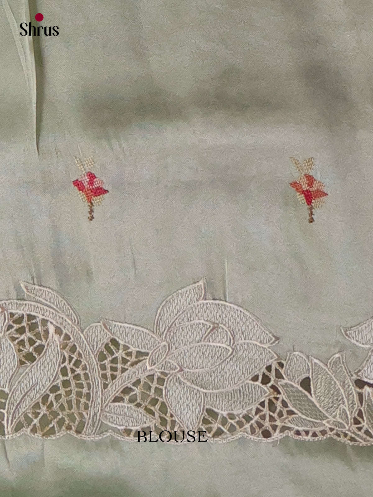 Tissue Embroidery Saree - EI02156