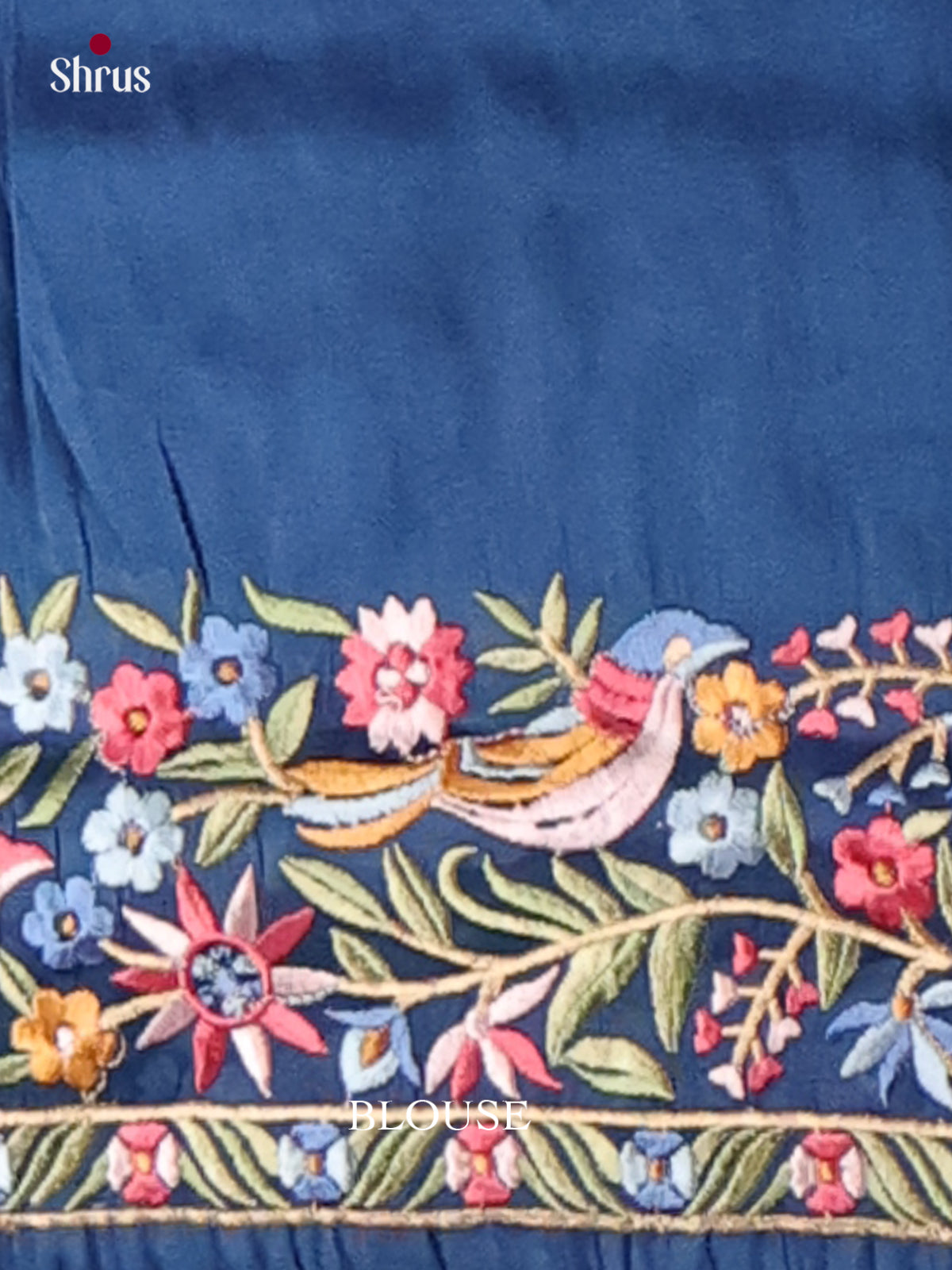 Tissue Embroidery Saree - EI02189