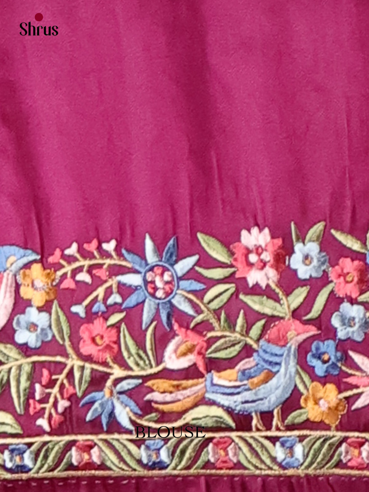 Tissue Embroidery Saree - EI02197
