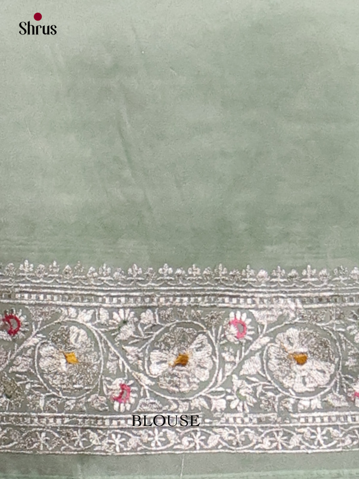 Tissue Embroidery Saree - EI02225