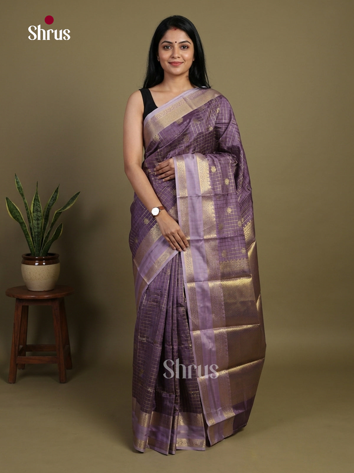 Semi Kanchipuram Saree - EI02291
