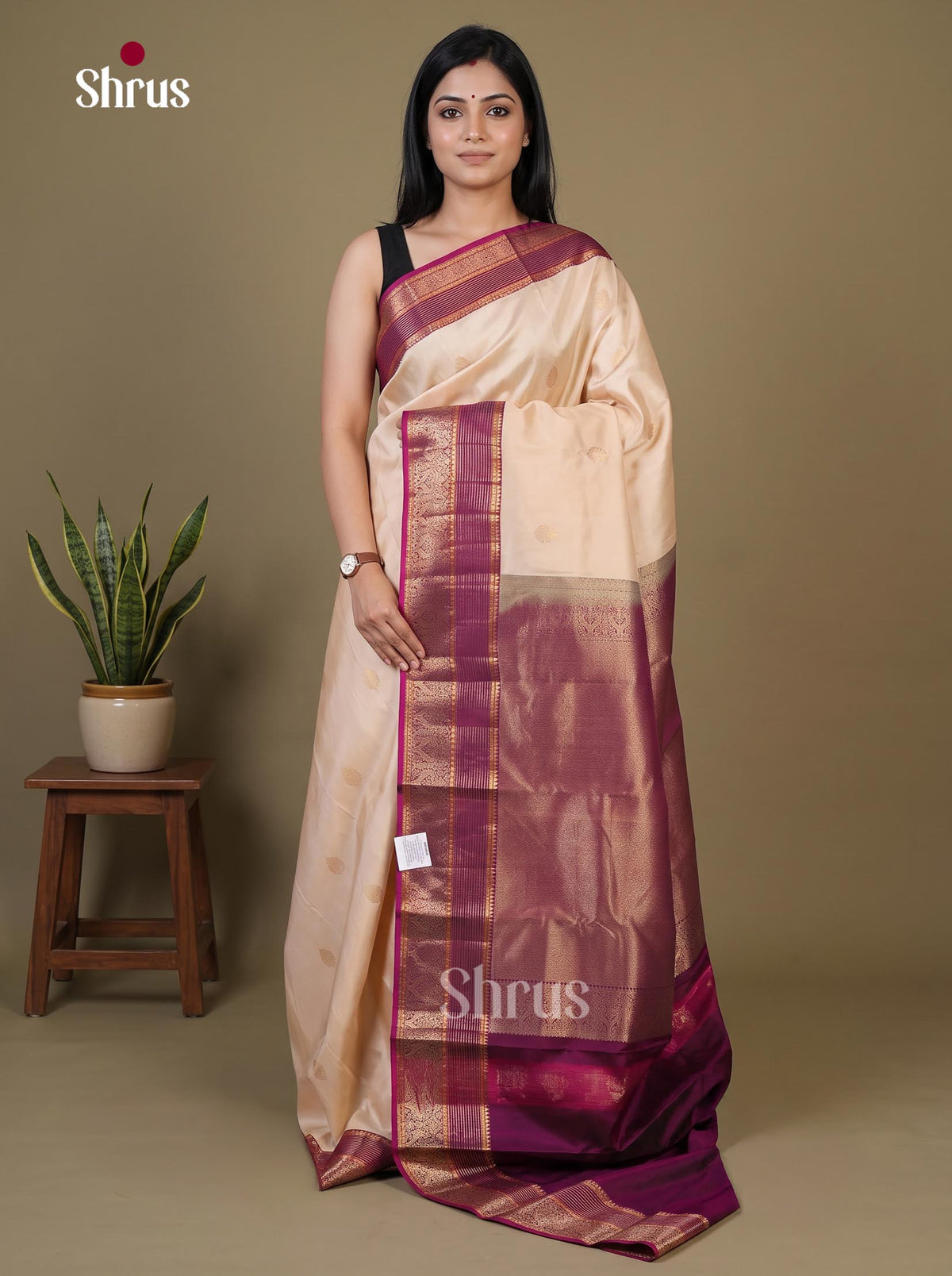 Kanchipuram silk Saree - EI02359