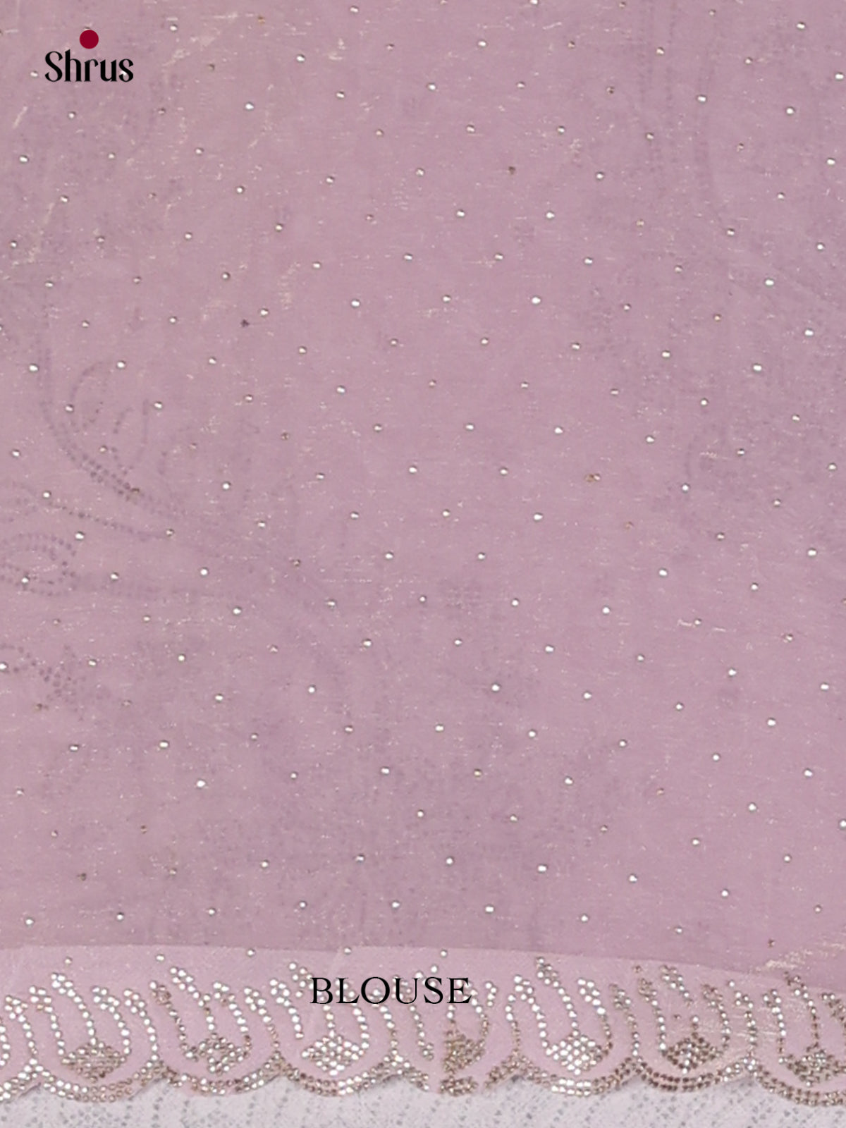 Charming Lavender Designer Saree with floral embroidery - Shop on Shrus.com