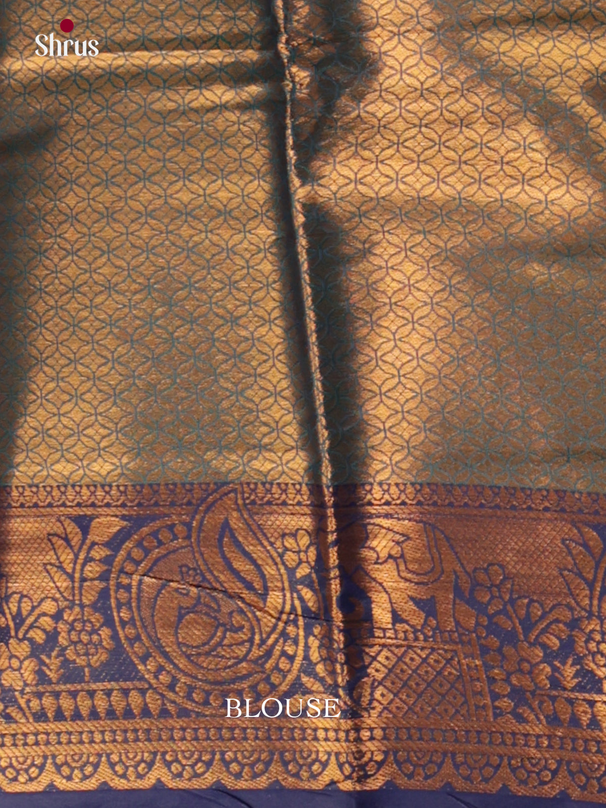 Semi Kanchipuram Saree - EI03238