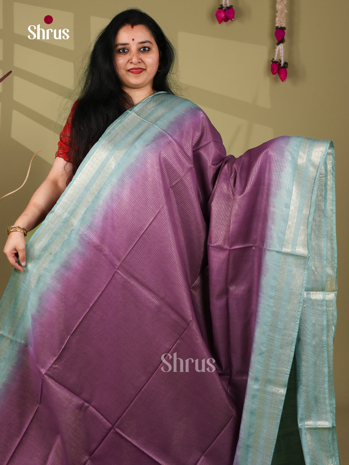 Semi Tussar Saree - EI05065