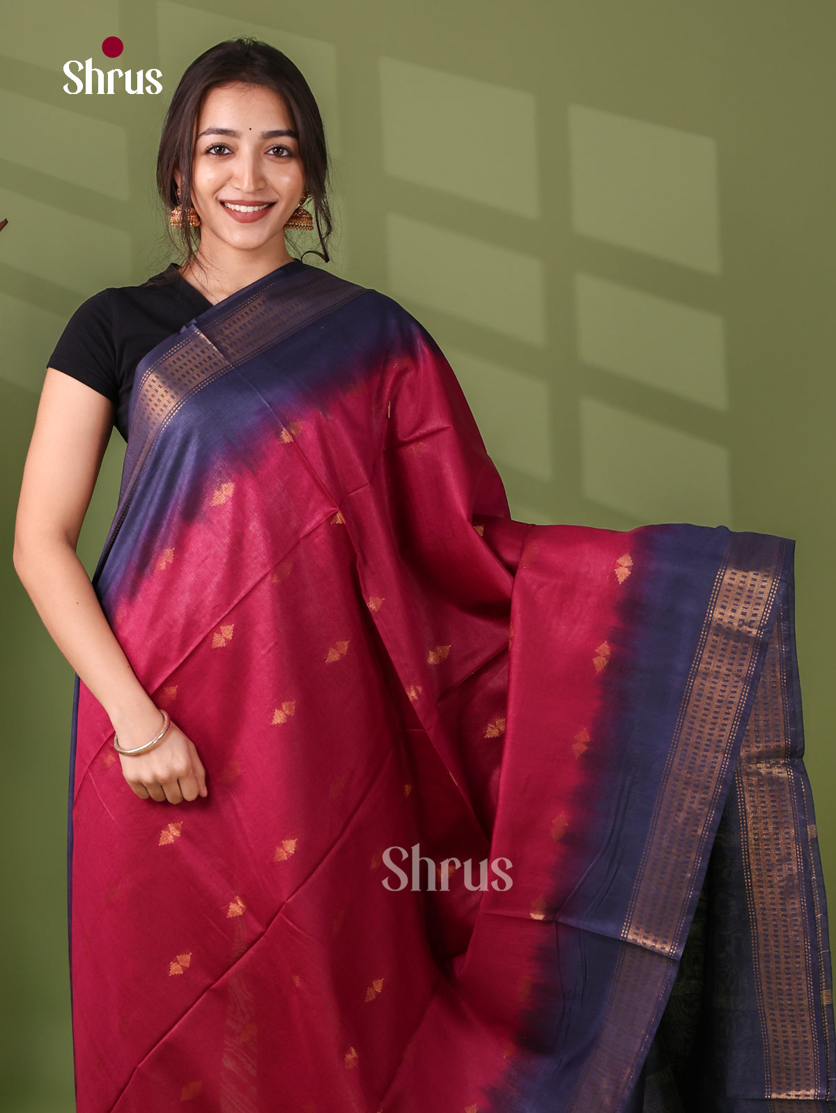 Semi Tussar Saree - EI05069