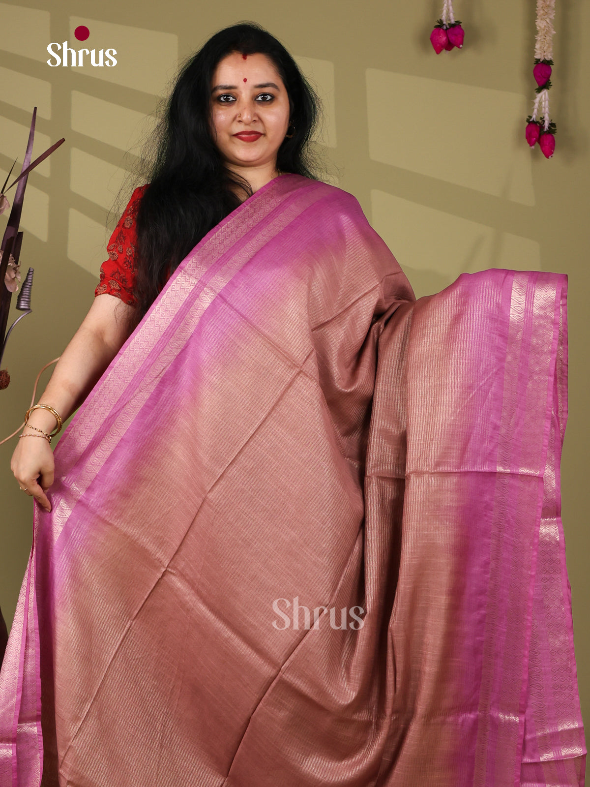 Semi Tussar Saree - EI05080