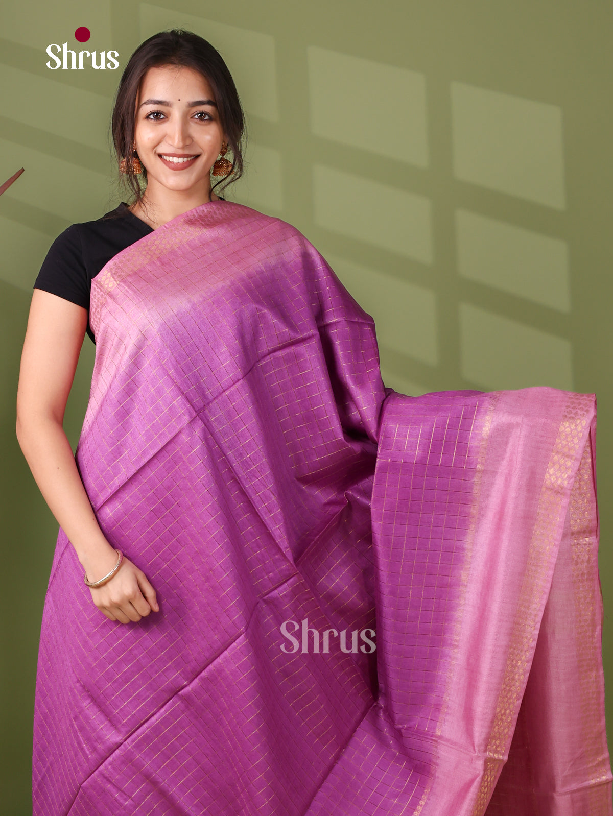 Semi Tussar Saree - EI05092