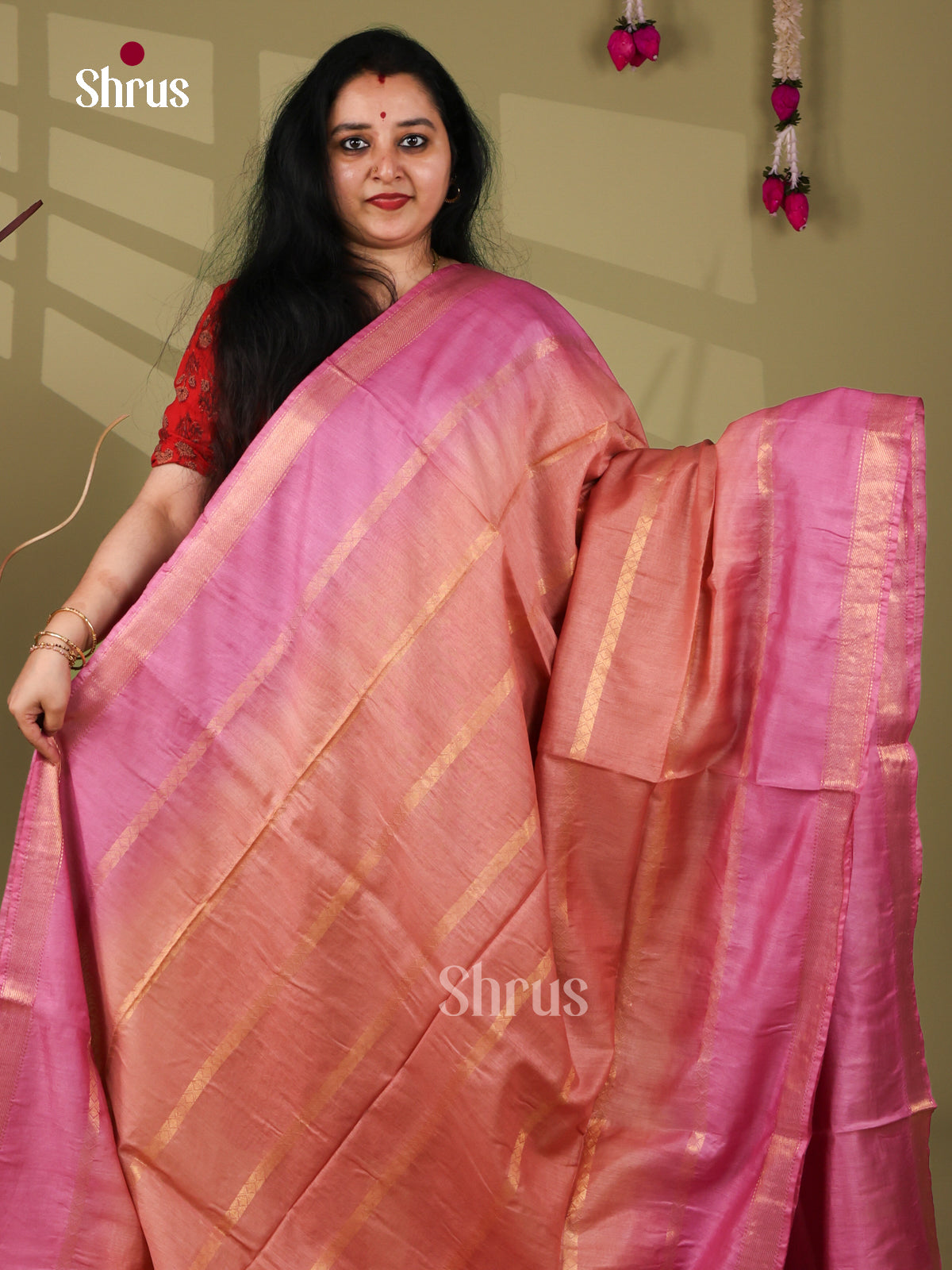 Semi Tussar Saree - EI05102